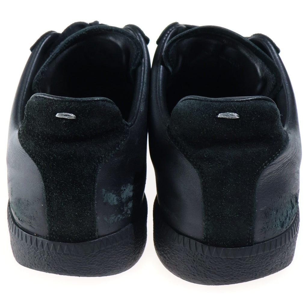 Maison Margiela(メゾンマルジェラ) REPLICA SPORTS SHOES レプリカ ジャーマントレーナー スポーツシューズ ローカットスニーカー ブラック