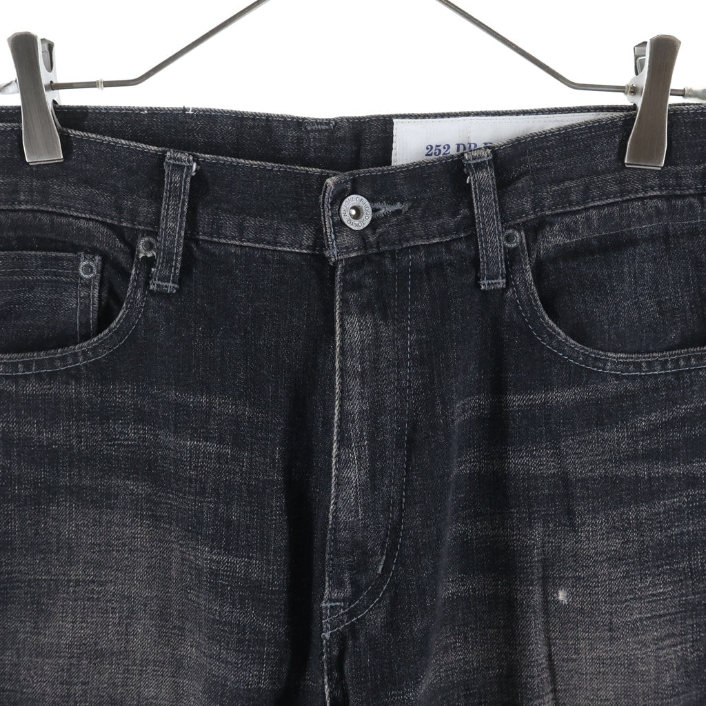NEIGHBORHOOD(ネイバーフッド) 25AW WASHED DENIM DP BASIC PANTS ジップフライ デニムパンツ ブラック 252XBNH-PTM05
