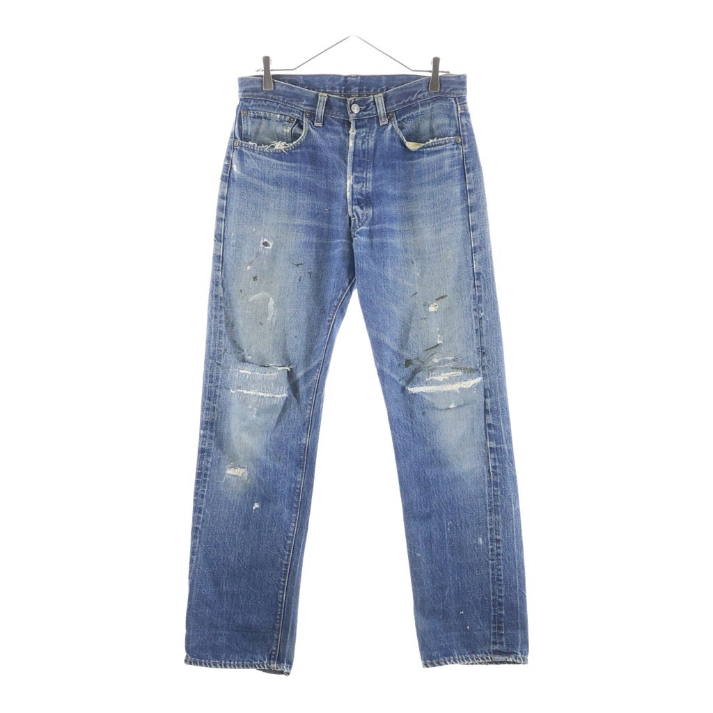 Levi's(リーバイス) 70S VINTAGE 501 BIG E後期 足長R ボタン裏6 ヴィンテージ デニムパンツ インディゴ