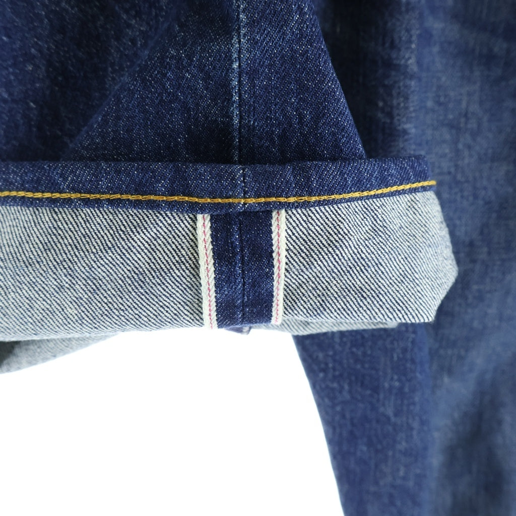 Levi's premium(リーバイスプレミアム) 501 復刻 BIG E Vステッチ ボタン裏刻印5115 USA製 レインボーステッチ デニムパンツ インディゴ PC9-00501-2455
