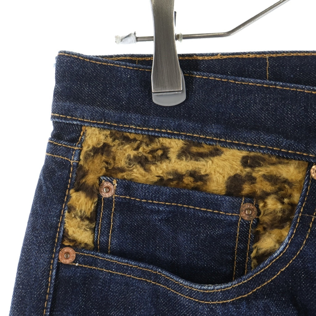 SUPREME(シュプリーム) 12AW × LEVI'S (リーバイス) 505 Jeans Indigo USA製 ボタン裏刻印4527 ジップフライ オレンジタブ デニムパンツ インディゴ