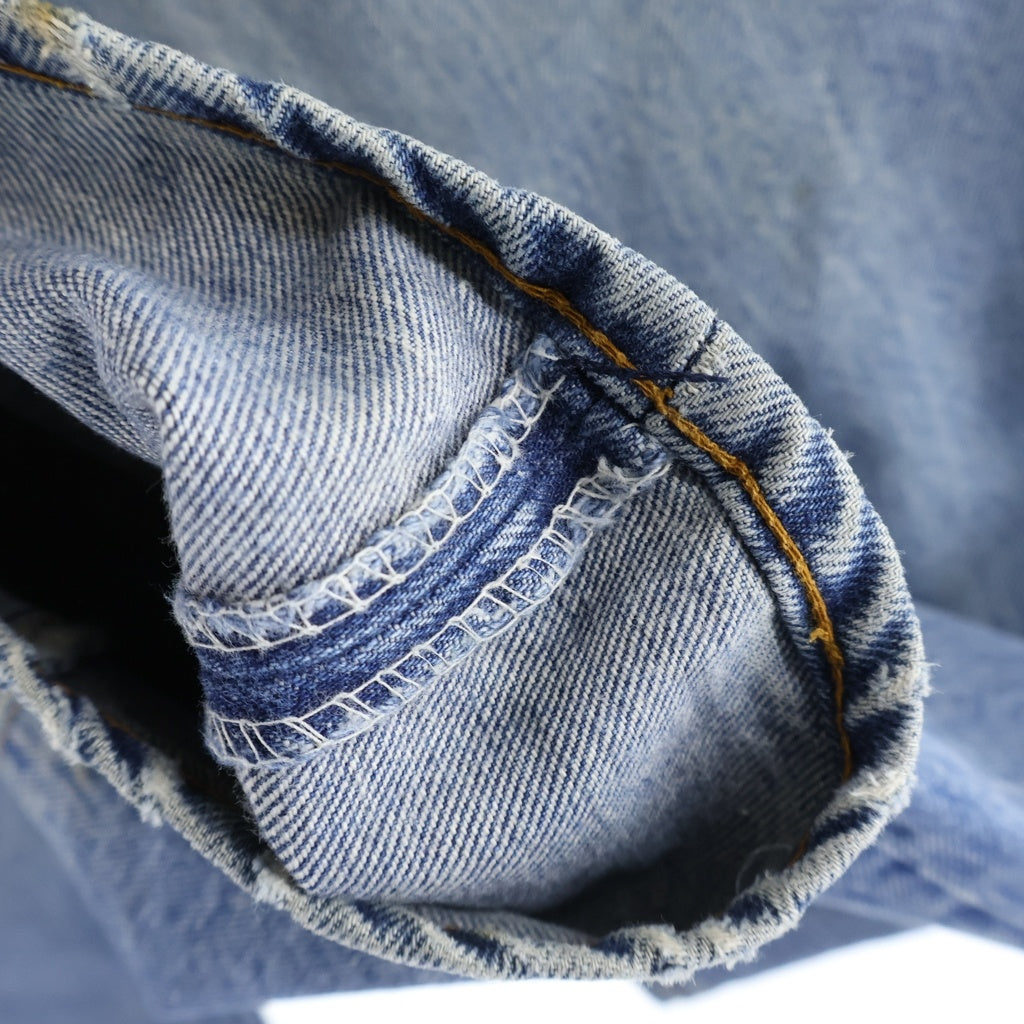Levi's(リーバイス) 80S 501 ボタン裏刻印558 サークルR 通常R 脇割り デニムパンツ インディゴ