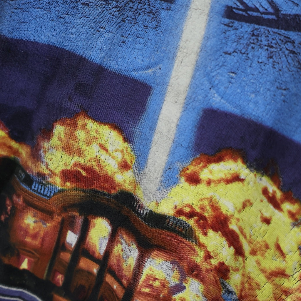 VINTAGE(ヴィンテージ) 90-00S INDEPENDENCE DAY MOVIE TEE インデペンデンス デイ ムービー フロントプリント 半袖Tシャツ カットソー ブラック
