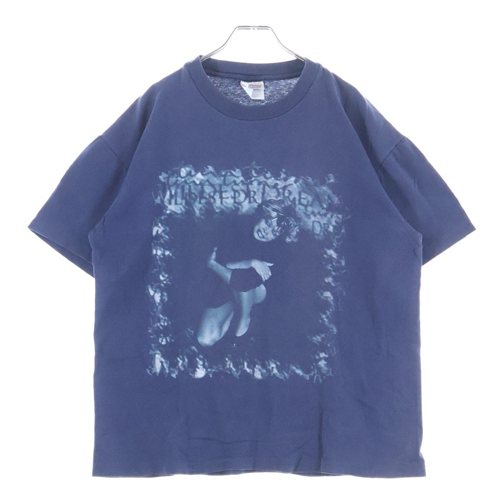 VINTAGE(ヴィンテージ) 90S TINA TURNER WILDEST DREAMS TOUR ティナターナー ツアーTシャツ クルーネック半袖カットソー ネイビー
