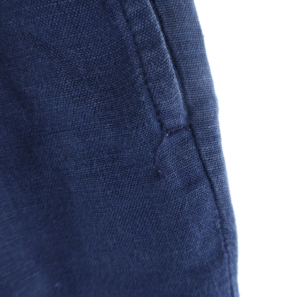 BROOKS BROTHERS(ブルックス ブラザーズ) 80S LINEN SLACKS リネンスラックスパンツ 42TALON USA製 ネイビー