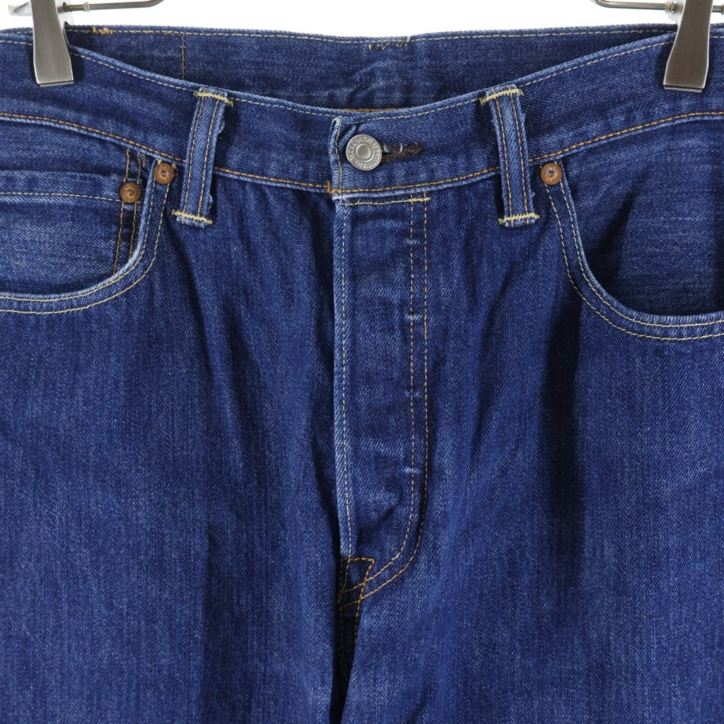 Levi's(リーバイス) 501 ストレートデニムパンツ USA製 ホワイトオーク工場 ボタン裏5115 Vステッチ インディゴー PC9-00501-2453