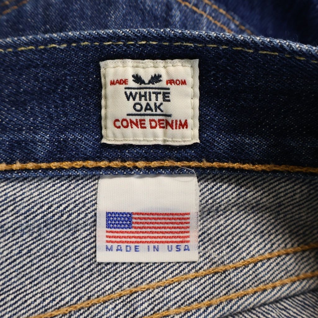 Levi's(リーバイス) 501 ストレートデニムパンツ USA製 ホワイトオーク工場 ボタン裏5115 Vステッチ インディゴー PC9-00501-2453