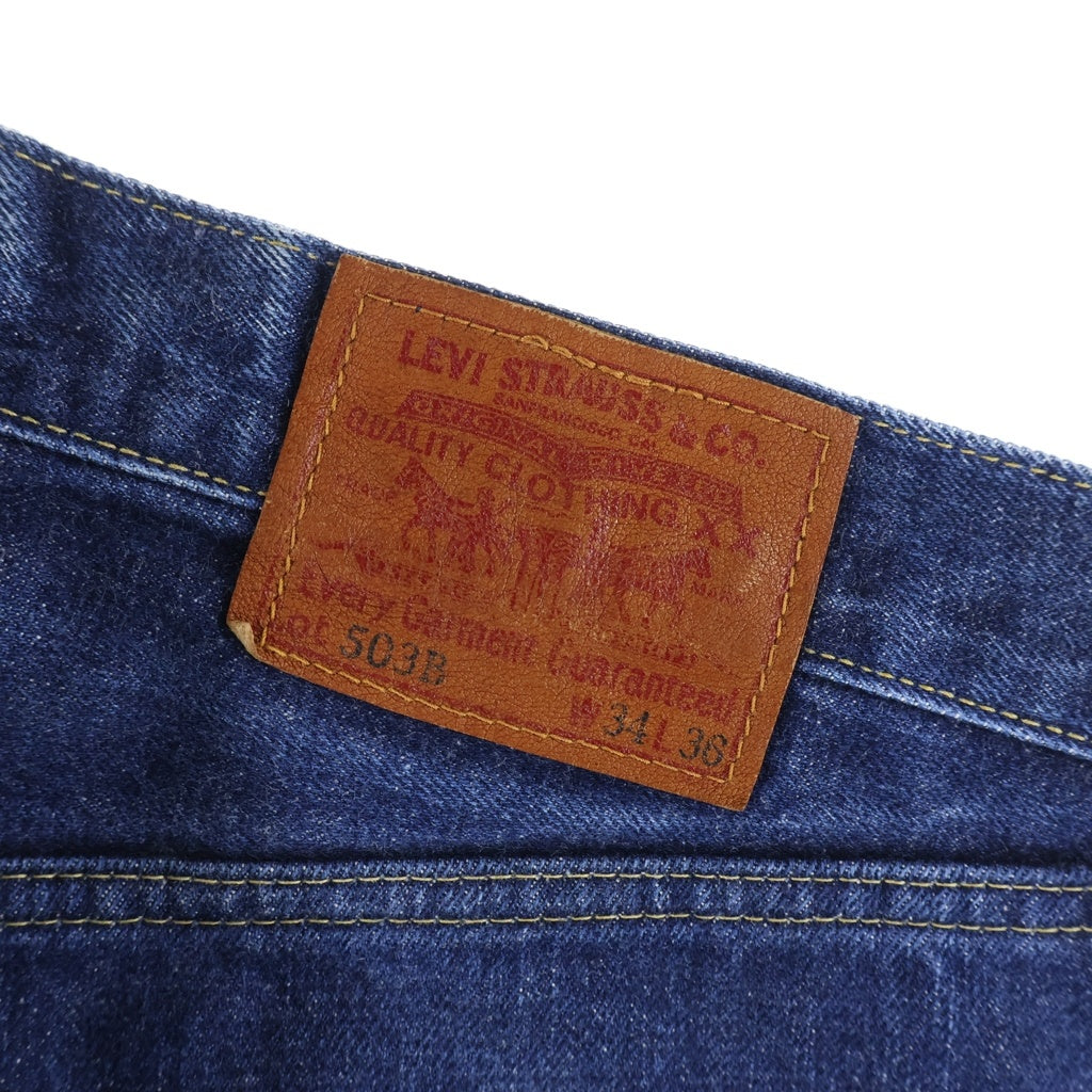 Levi's(リーバイス) 90S 503BXX ストレートデニムパンツ ボタン裏J22 140years Vステッチ BIGE 革パッチ インディゴ