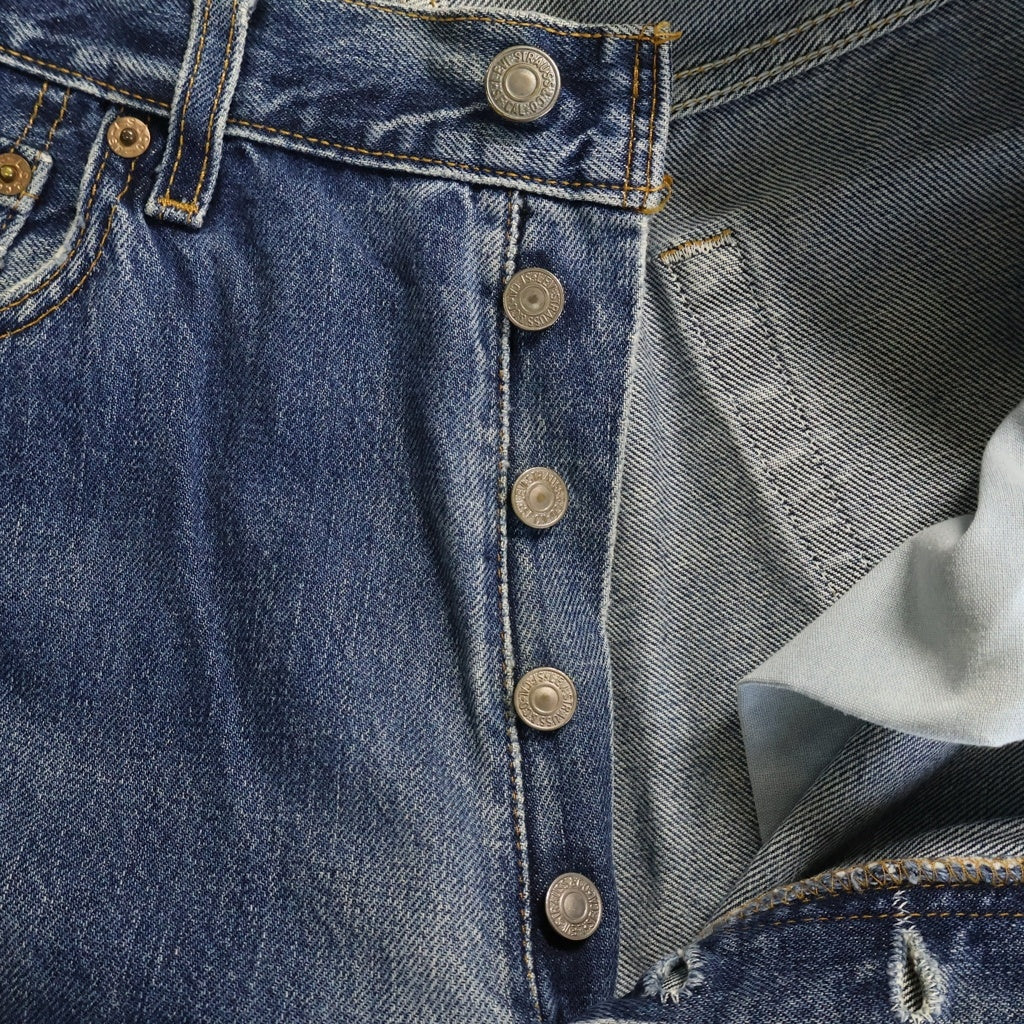 Levi's(リーバイス) 00S 501 ストレートデニムパンツ ボタン裏553 USA製 スモールe インディゴ 2519CS03