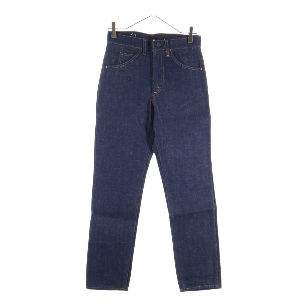 Levi's(リーバイス) 60-70S VINTAGE DEADSTOCK 606 0217 BIG E ヴィンテージ オレンジタブ ボタン裏8 42TALON デッドストック スリムテーパードシルエット デニムパンツ インディゴ