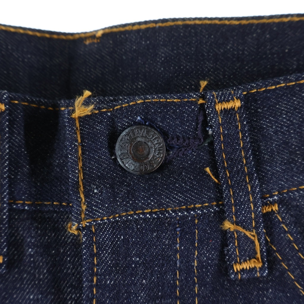 Levi's(リーバイス) 60-70S VINTAGE DEADSTOCK 606 0217 BIG E ヴィンテージ オレンジタブ ボタン裏8 42TALON デッドストック スリムテーパードシルエット デニムパンツ インディゴ