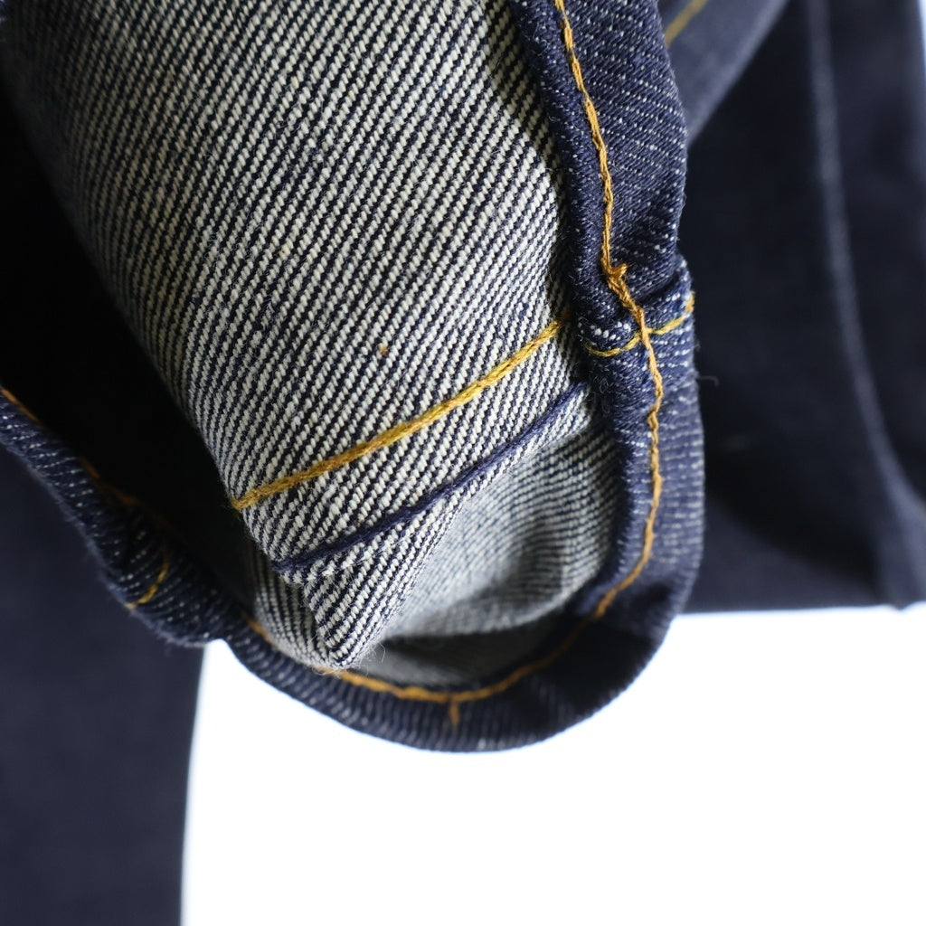 Levi's(リーバイス) 60-70S VINTAGE DEADSTOCK 606 0217 BIG E ヴィンテージ オレンジタブ ボタン裏69 42TALON デッドストック スリムテーパードシルエット デニムパンツ インディゴ
