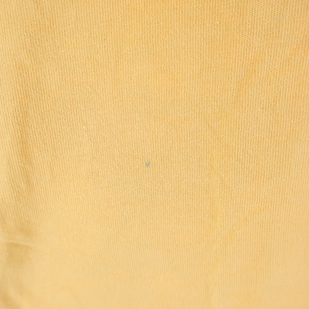 STUSSY(ステューシー) 80-90S BUANA STOCK LOGO オーストラリア製 初期 黒タグ 半袖Tシャツ カットソー イエロー