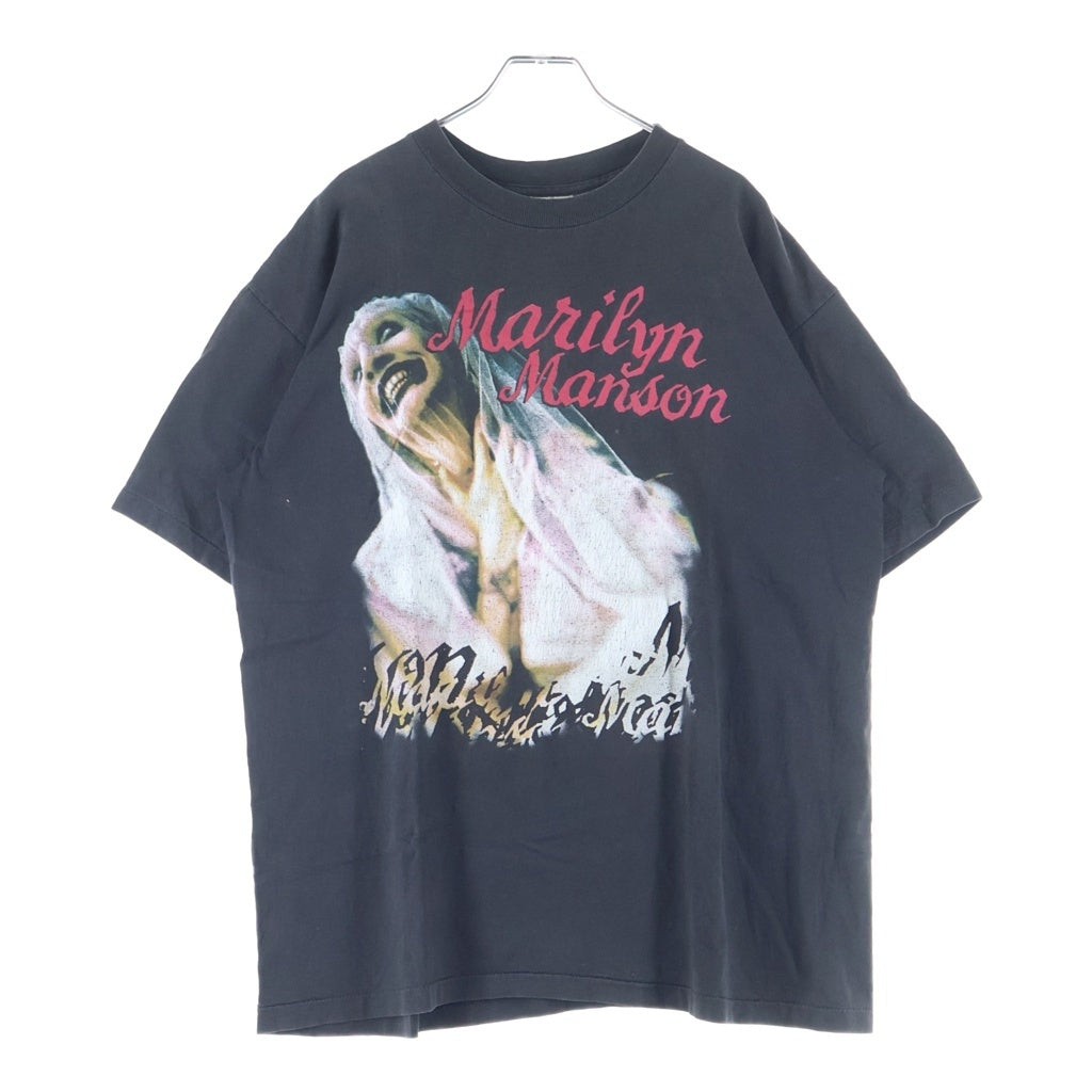 VINTAGE(ヴィンテージ) 90S MARILYN MANSON SWEET DREAMS ARE MADE OF THIS マリリンマンソン スウィートドリームス バンドTシャツ クルーネックカットソー ブラック