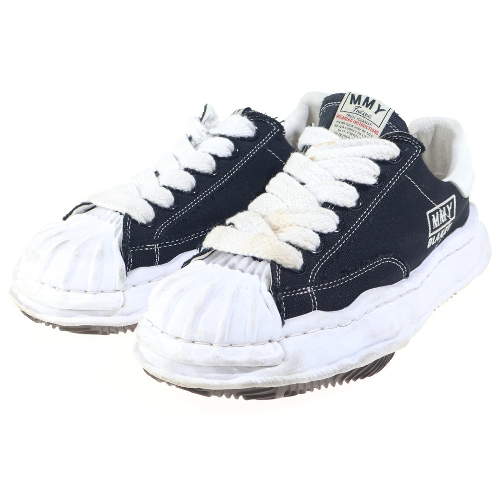 MAISON MIHARAYASUHIRO(メゾンミハラヤスヒロ) BLAKEY ORIGINAL SOLE CANVAS LOW CUT SNEAKER ブレイキー スニーカー 40 ブラック A08FW735