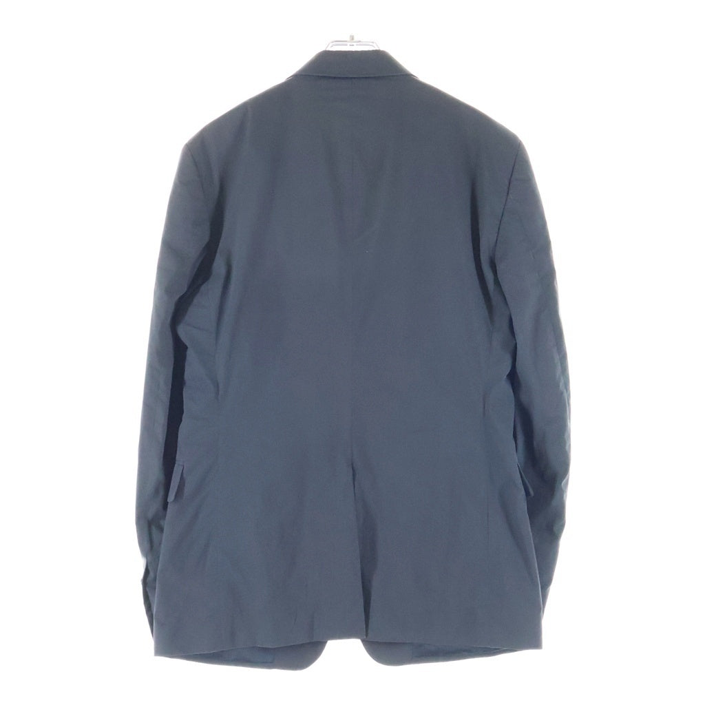 PRADA(プラダ) COTTON TAILORED JACKET 3B コットン ポリエステル混 テーラードジャケット 48R ブラック 001848