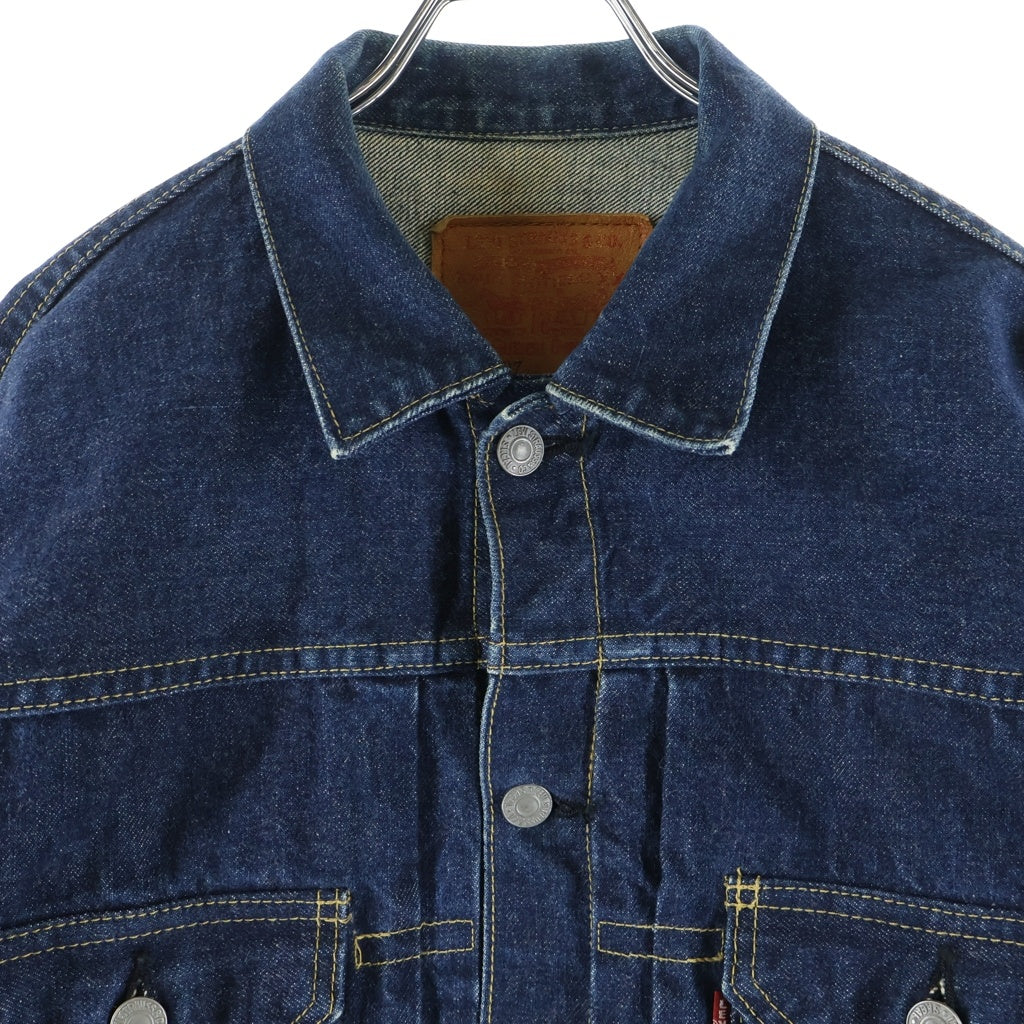 Levi's(リーバイス) 90S 71507 2nd 復刻 ボタン裏J02 日本製 BIGE デニムジャケット インディゴ