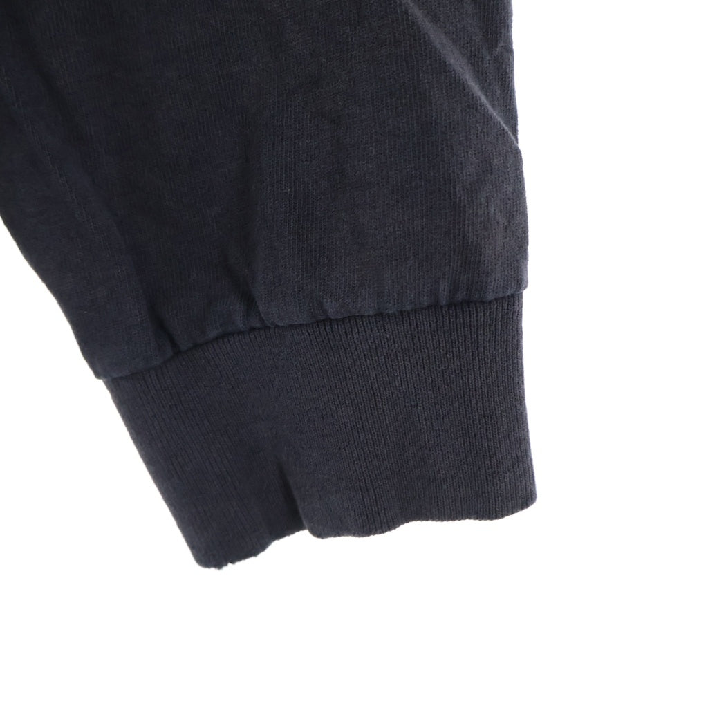 CHROME HEARTS(クロムハーツ) CEMETERY CROSS TIRE TRACK TEE バックセメタリークロスタイヤトラック 両面プリントTシャツ クルーネック長袖カットソー ブラック