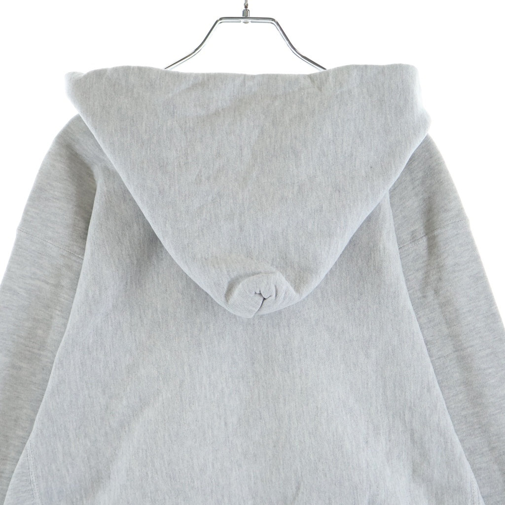 CHAMPION(チャンピオン) 90S VINTAGE WEST HIGH GIRLS TRACK 95-3 刺しゅうタグ 4段 カプセル インディアンヘッド プルオーバー フーディー スウェット パーカー グレー
