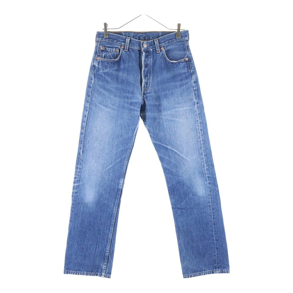 Levi's(リーバイス) 90S VINTAGE 501 USA製 ヴィンテージ スモールe ボタン裏刻印501 脇割り デニムパンツ インディゴ