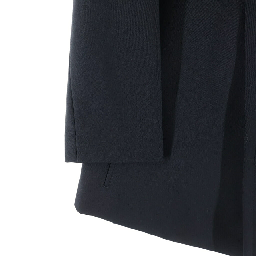 Y's(ワイズ) ASYMMETRY JACKET アシンメトリー 変形 ジャケット ブラック YN-J31-100
