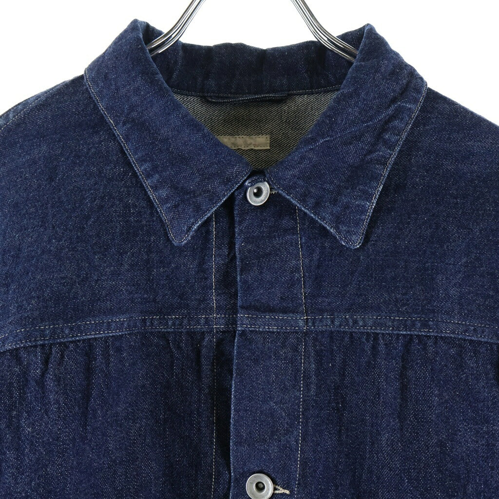 COMOLI(コモリ) 19AW 1st TYPE 大戦モデル型 ドーナツボタン デニムジャケット インディゴ Q03-01006