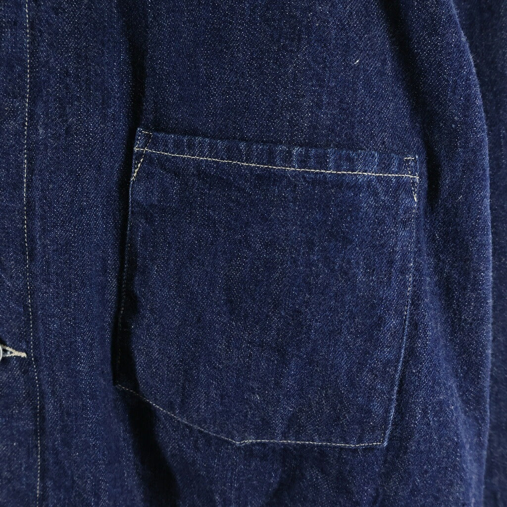 COMOLI(コモリ) 19AW 1st TYPE 大戦モデル型 ドーナツボタン デニムジャケット インディゴ Q03-01006