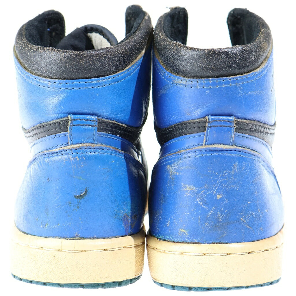 NIKE(ナイキ) 【観賞用 1985年製】 AIR JORDAN 1 ROYAL エアジョーダン1 ロイヤルブルー ハイカットスニーカー ブルー/ブラック US8/26cm 851101