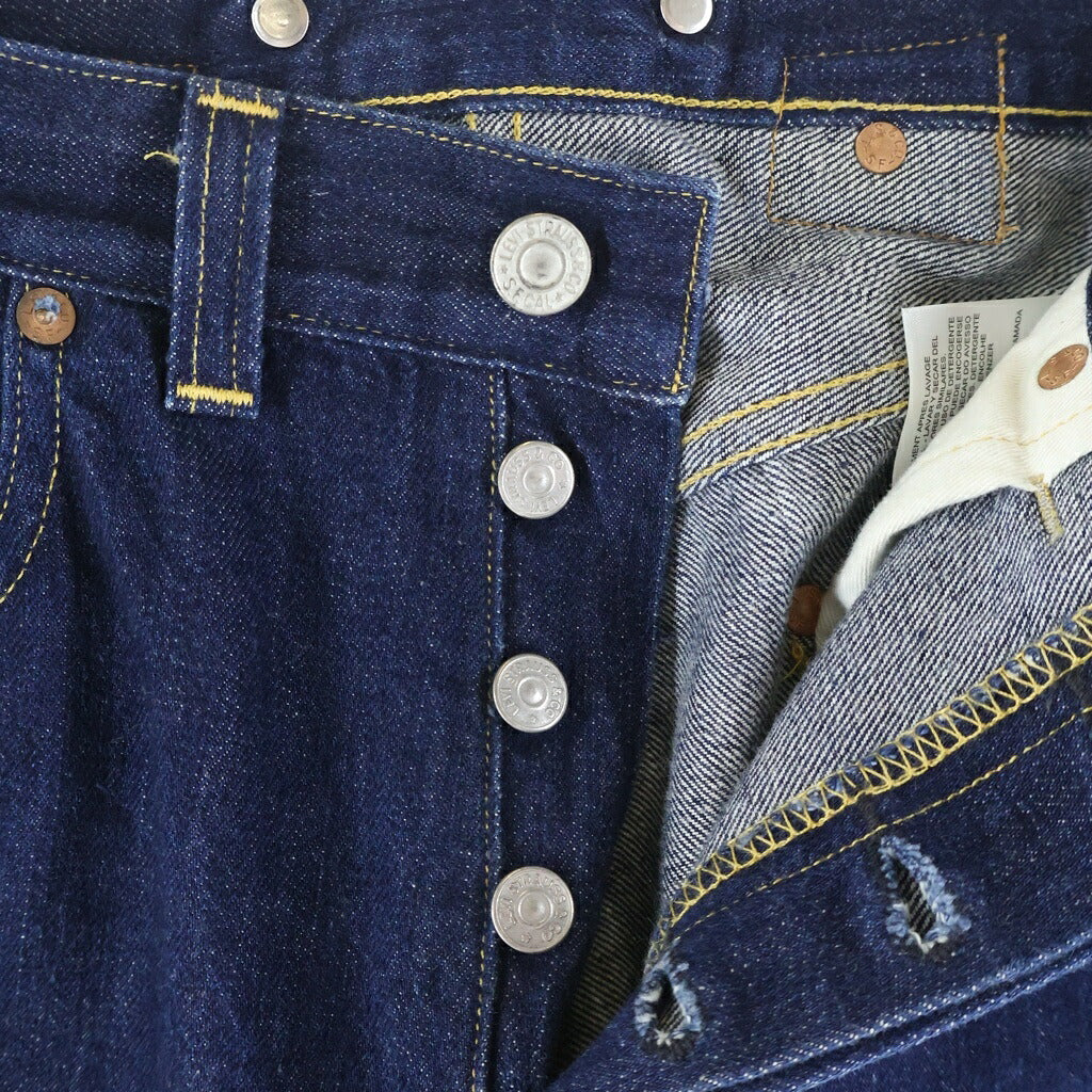 Levi's VINTAGE CLOTHING(リーバイス ビンテージ クロージング) 501XX 1933年モデル USA製 リジット むき出しリベット シンチバッグ ストレートデニムパンツ インディゴ PC9-33501-0119