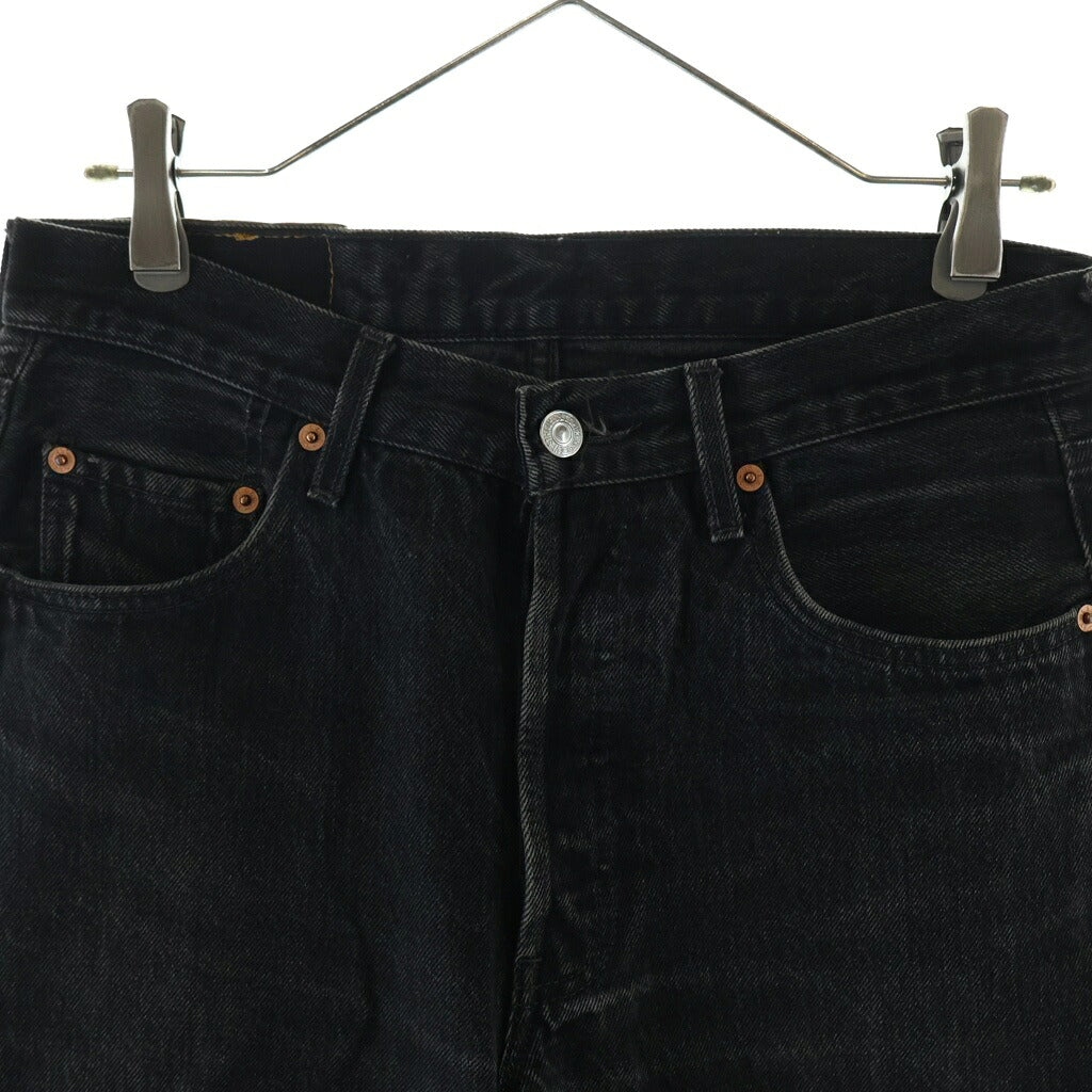 Levi's(リーバイス) 90S 501 スモールe ボタン裏刻印252 後染め デニムパンツ ブラック