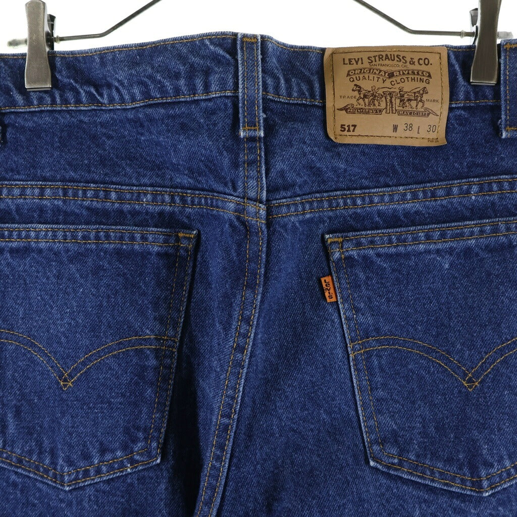 Levi's(リーバイス) 90S 517 ボタン裏575 セミフレア デニムパンツ インディゴ 20517-0217