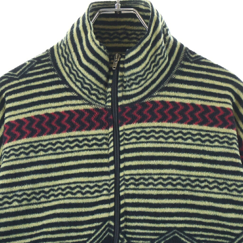 PATAGONIA(パタゴニア) 90S ブルズアイ柄 ハーフジップフリースジャケット USA製 長袖ハーフジップボアジャケット マルチカラー