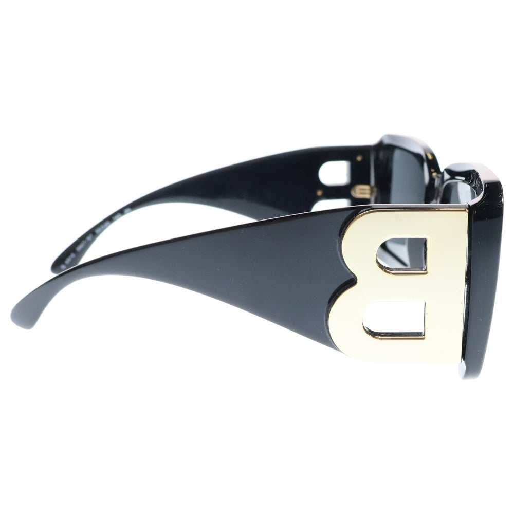 BURBERRY(バーバリー) Bテンプルロゴ スクエアシェイプ セルフレームサングラス アイウェア ブラック B4312 3907/87