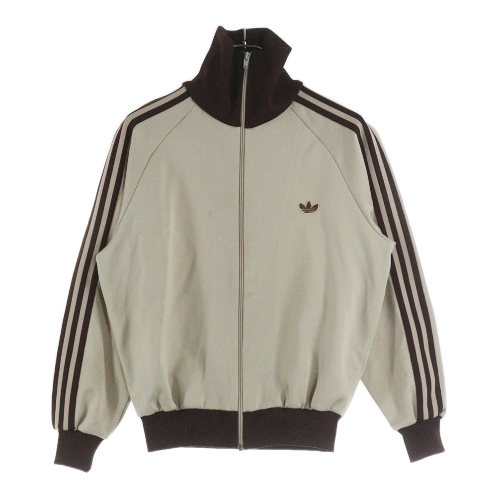 adidas(アディダス) デサントタグ トラックジャケット ベージュ/ブラウン ADS-4F