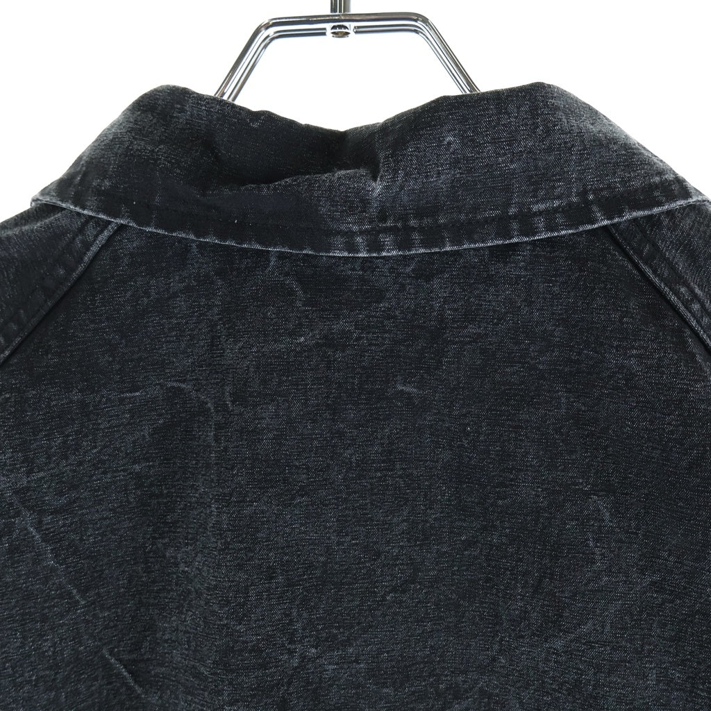A.PRESSE(アプレッセ) 25SS Vintage Hunting Jacket アプラッセ ヴィンテージ ハンティング ジャケット リバーシブルファスナー ブラック 25SAP-01-19H-BLACK