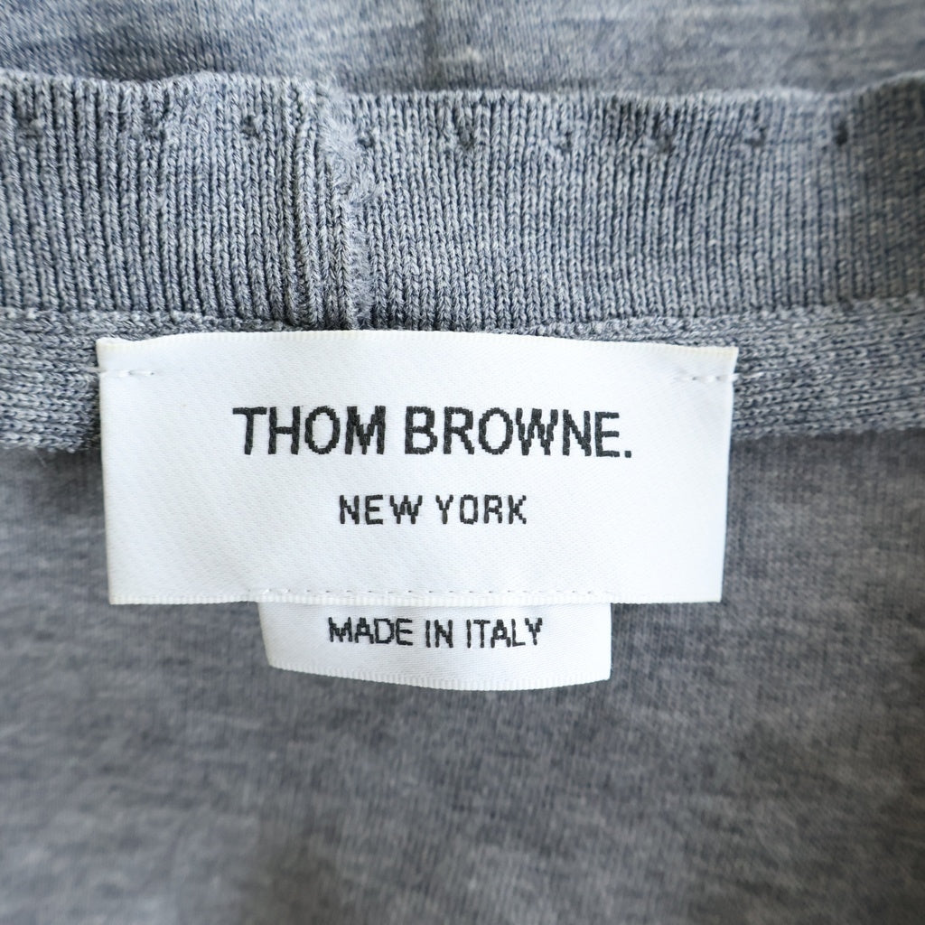 THOM BROWNE(トムブラウン) Vネック カーディガン グレー レディース FJT080A-05596055