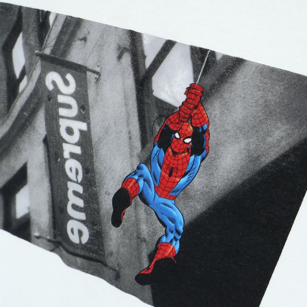 SUPREME(シュプリーム) 26SS xSpider-Man Tee スパイダーマン 半袖Tシャツ カットソー ホワイト