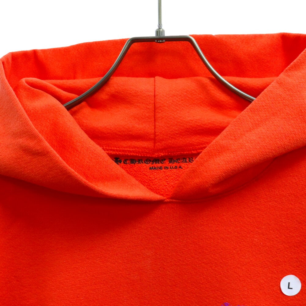 CHROME HEARTS(クロムハーツ) SWTSHRT PPO U HD PLVR MATTY RED MATTY BOY マッティボーイチョンパープリテンスプルオーバーフーディ パーカー レッド