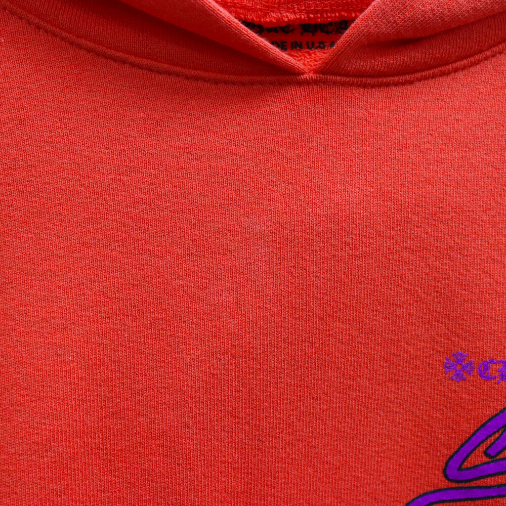 CHROME HEARTS(クロムハーツ) SWTSHRT PPO U HD PLVR MATTY RED MATTY BOY マッティボーイチョンパープリテンスプルオーバーフーディ パーカー レッド