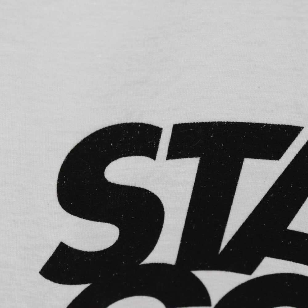 STADIUM DOODS(スタジアムグッズ) フロントロゴプリント半袖Tシャツ ホワイト