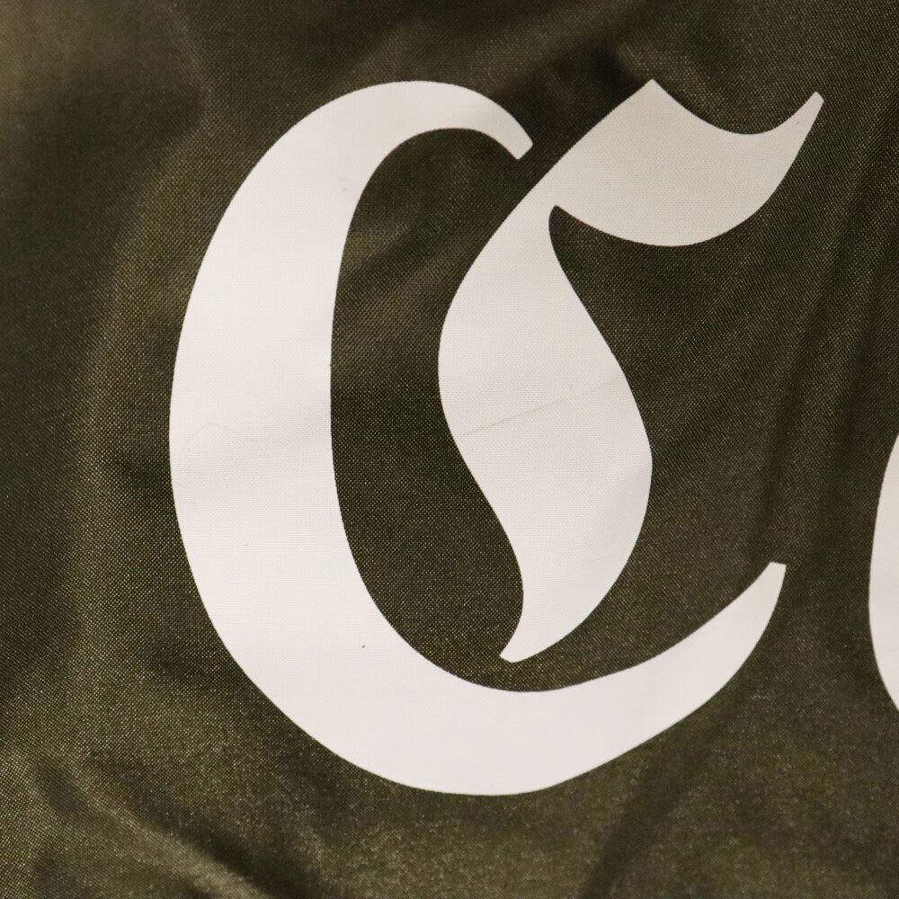 CELINE(セリーヌ) 22AW LIGHTWEIGHT NYLON COACH JACKET 2W694495M バックロゴナイロンコーチジャケット フード付き カーキ