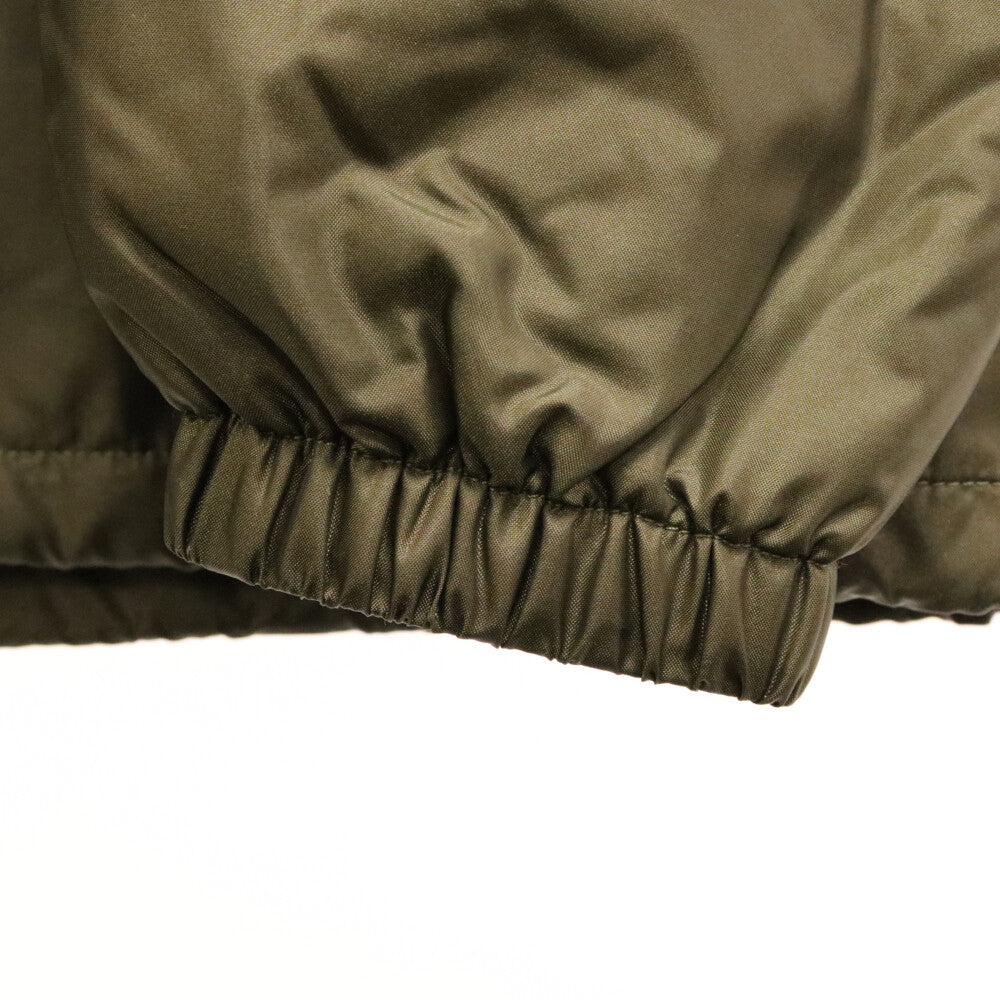 CELINE(セリーヌ) 22AW LIGHTWEIGHT NYLON COACH JACKET 2W694495M バックロゴナイロンコーチジャケット フード付き カーキ