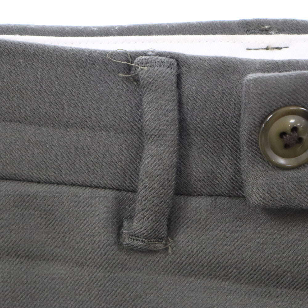 ALLEGE(アレッジ) 20AW センタープレスウールスラックスパンツ モクグレー AL20W-PT01