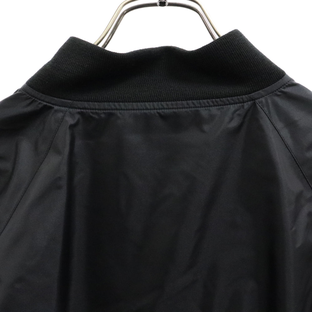 CELINE(セリーヌ) 22AW BOY DOLL NYLON TEDDY JACKET 2W751495M バックロゴプリント ナイロンテディジャケット ブルゾン ブラック