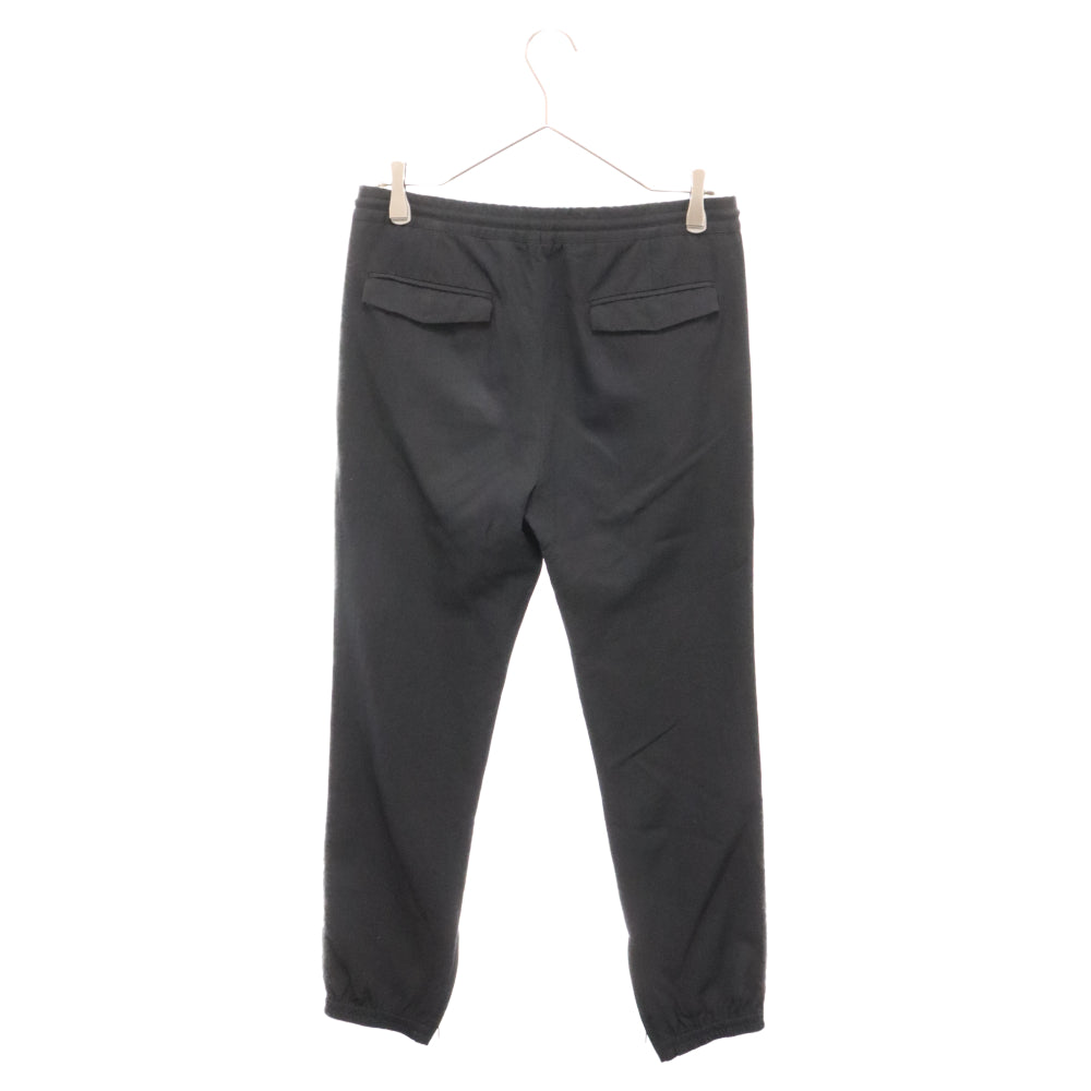 Dior HOMME(ディオールオム) ドローストリング センタースリット裾ジップパンツ 633C165E3576 ブラック
