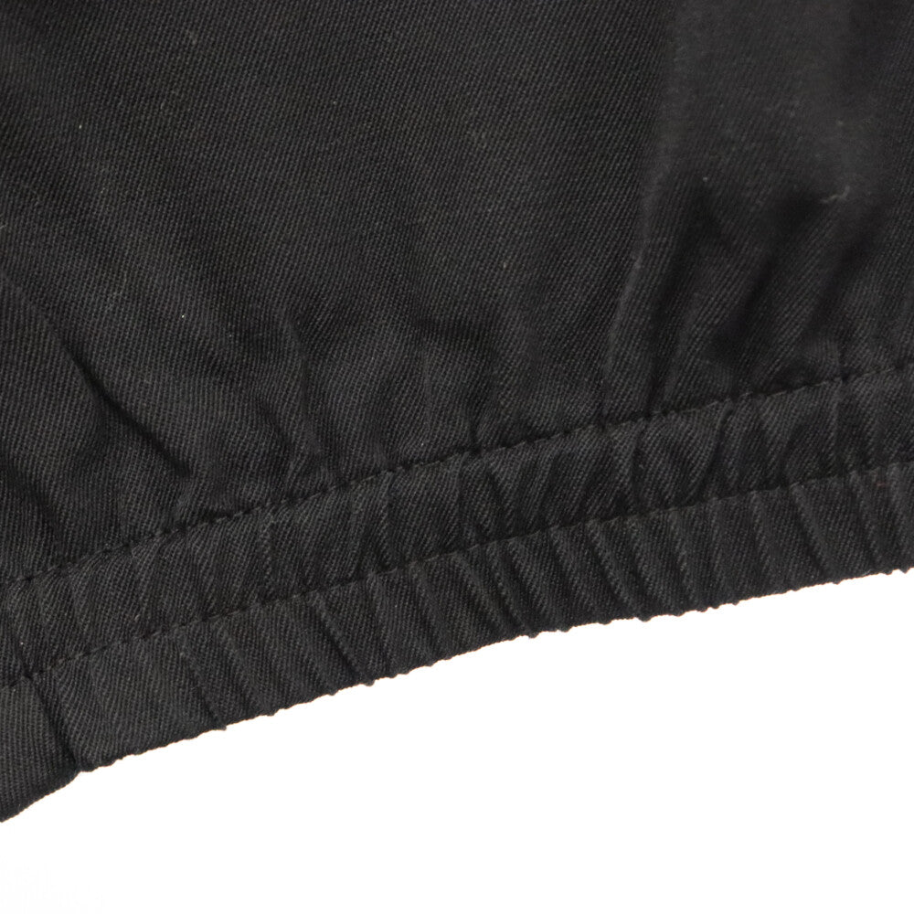 Dior HOMME(ディオールオム) ドローストリング センタースリット裾ジップパンツ 633C165E3576 ブラック