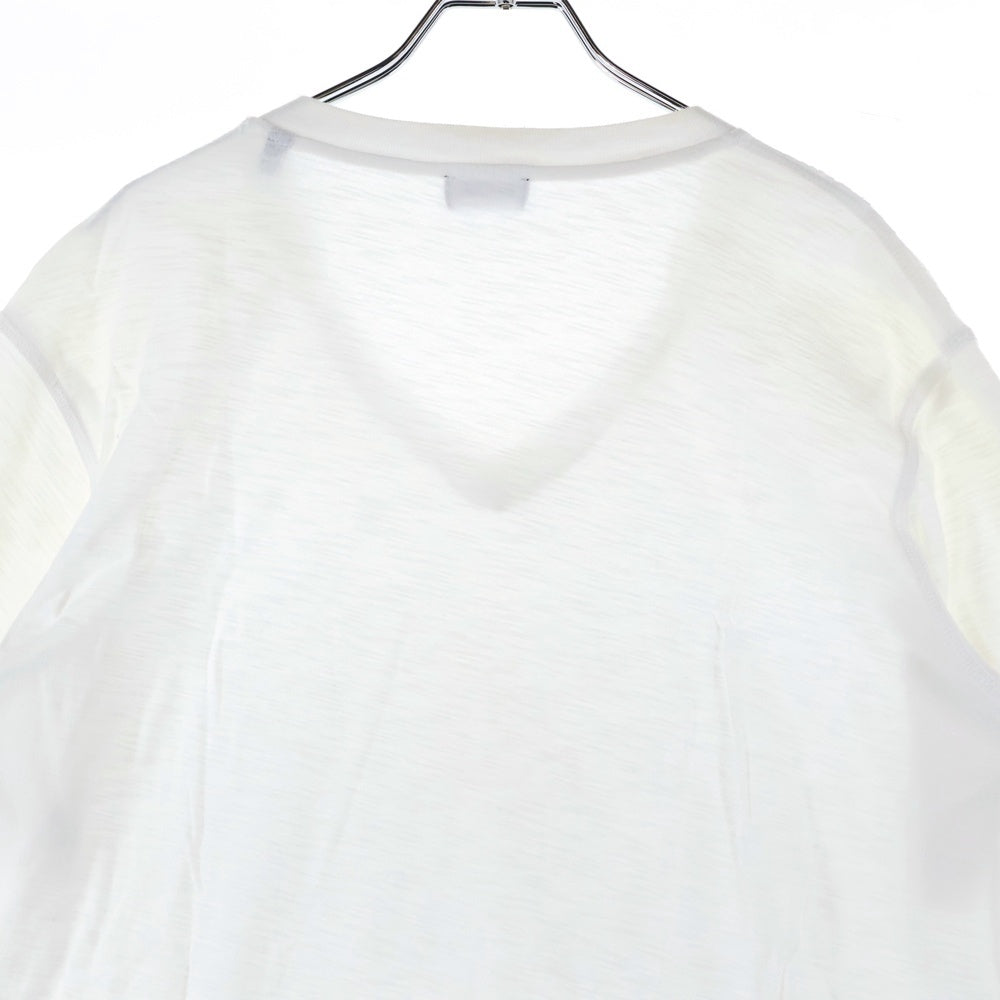 DIESEL(ディーゼル) Vネック半袖Tシャツ HK001935 ホワイト