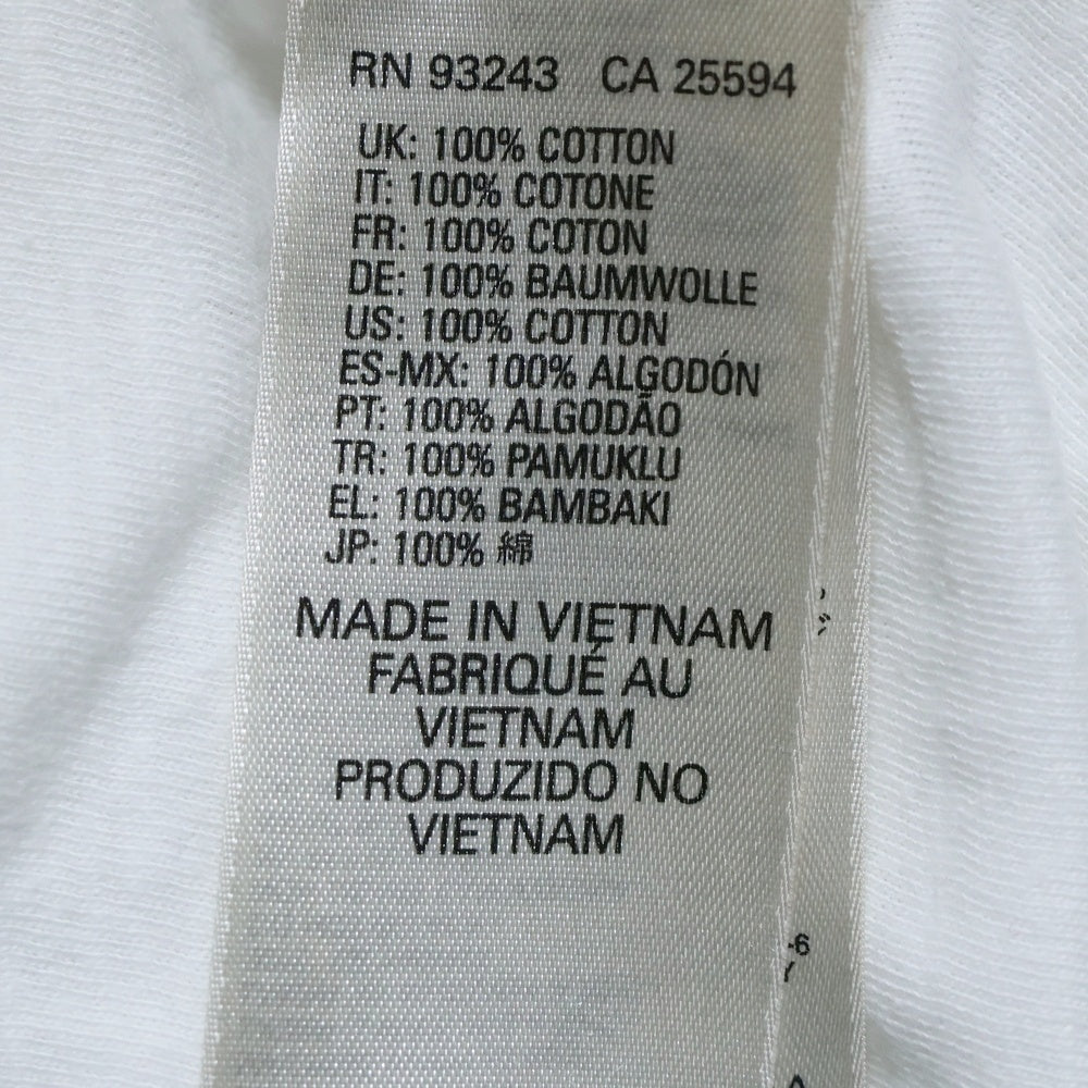 DIESEL(ディーゼル) Vネック半袖Tシャツ HK001935 ホワイト