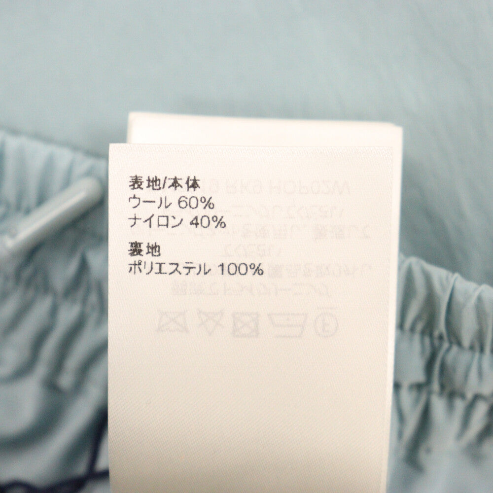 LOUIS VUITTON(ルイヴィトン) 23SS ミックスドマテリアル トラックパンツ RM2319 RK9 HOP02W ナイロンパンツ ライトブルー