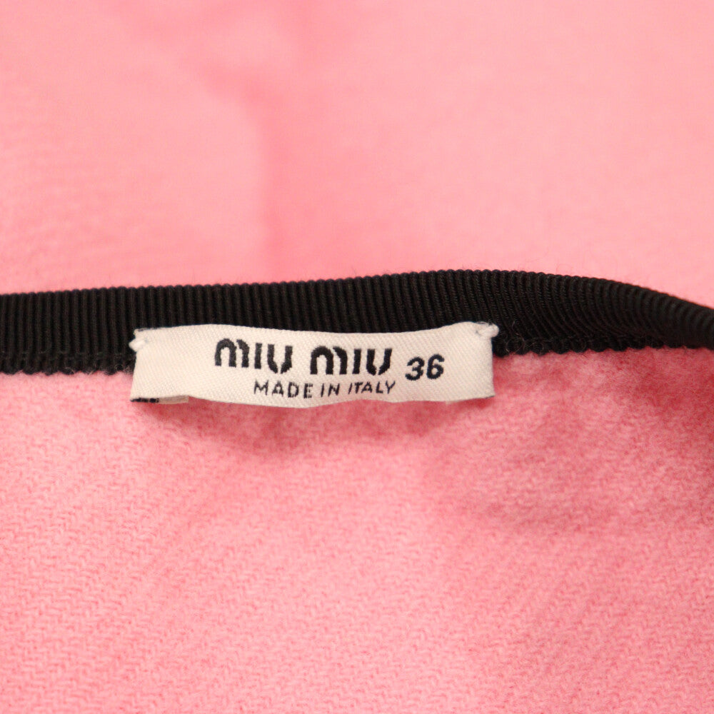 miumiu(ミュウミュウ) 2ポケット付きコットンミニスカート レディース ピンク MG1307 1VE9
